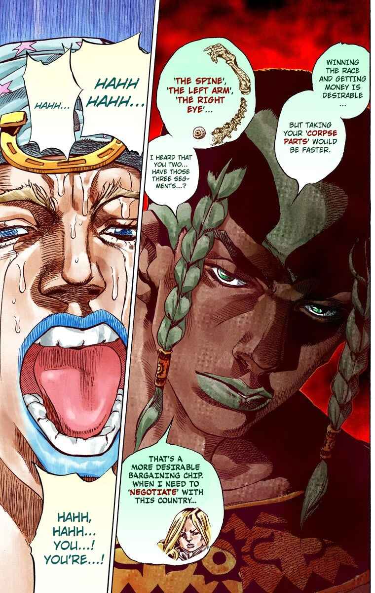 Page 39 Chapter 43 JoJos Bizarre Adventure, Part 7: Steel Ball Run (Official Colored)