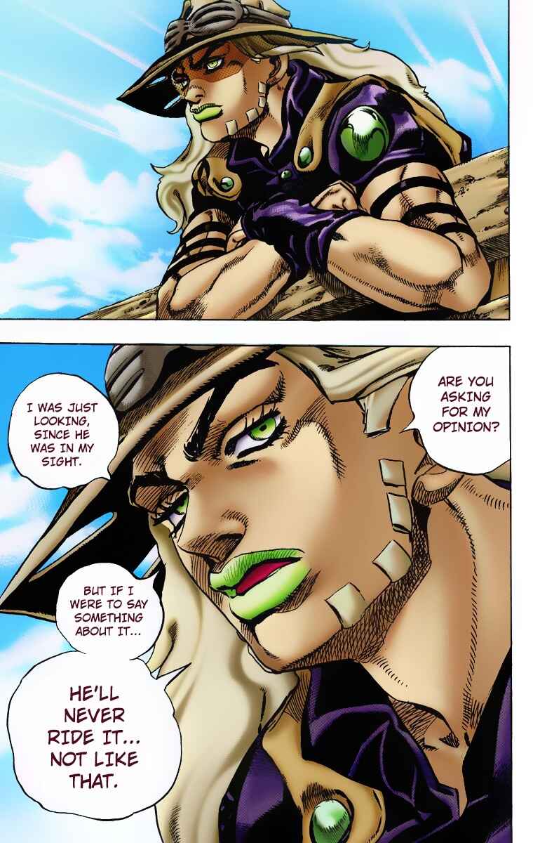 Page 11 Chapter 4 JoJos Bizarre Adventure, Part 7: Steel Ball Run (Official Colored)