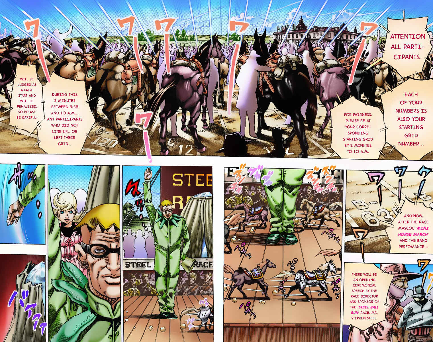 Page 18 Chapter 4 JoJos Bizarre Adventure, Part 7: Steel Ball Run (Official Colored)