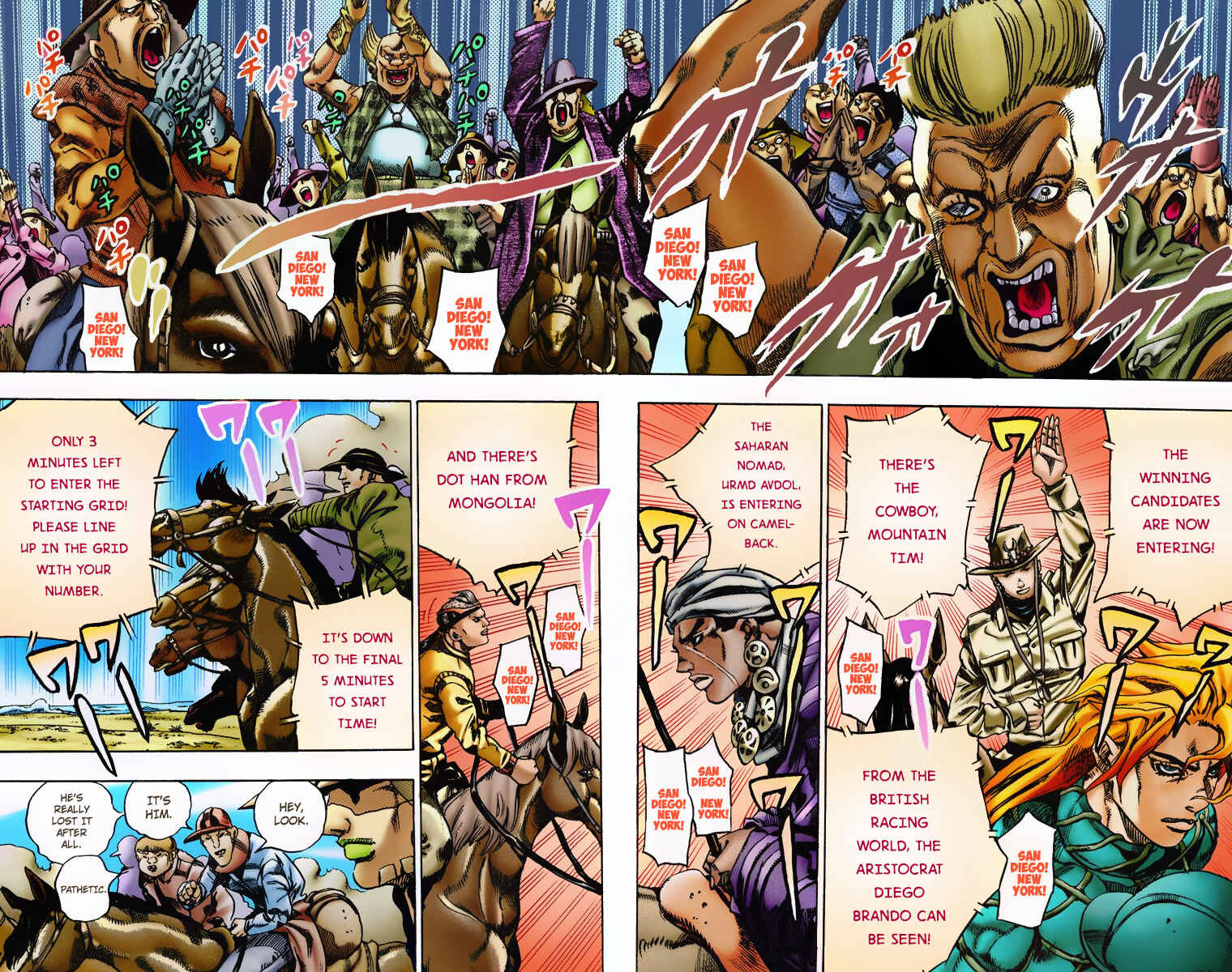 Page 20 Chapter 4 JoJos Bizarre Adventure, Part 7: Steel Ball Run (Official Colored)
