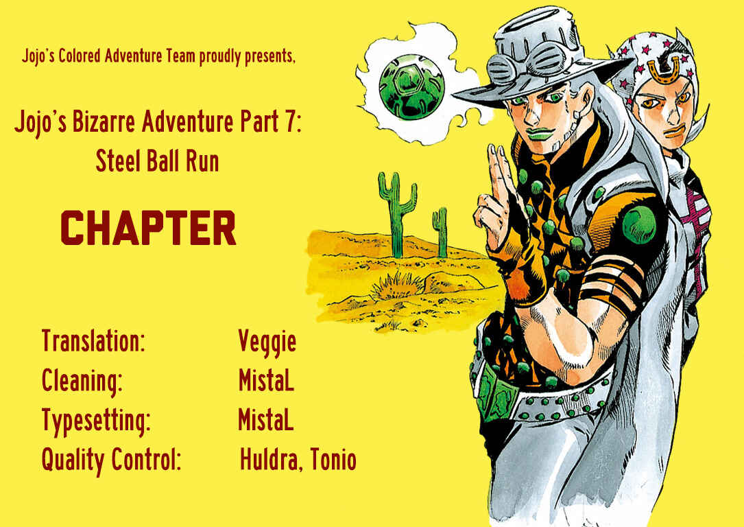 Page 27 Chapter 4 JoJos Bizarre Adventure, Part 7: Steel Ball Run (Official Colored)