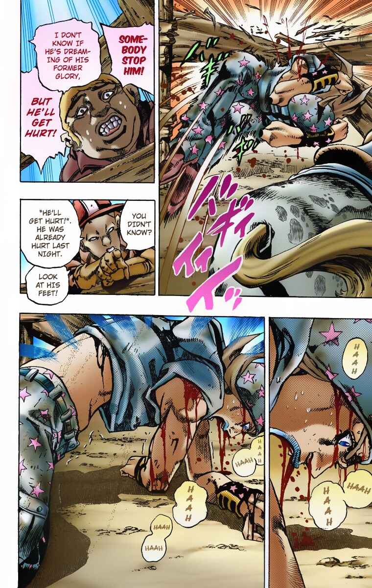 Page 8 Chapter 4 JoJos Bizarre Adventure, Part 7: Steel Ball Run (Official Colored)