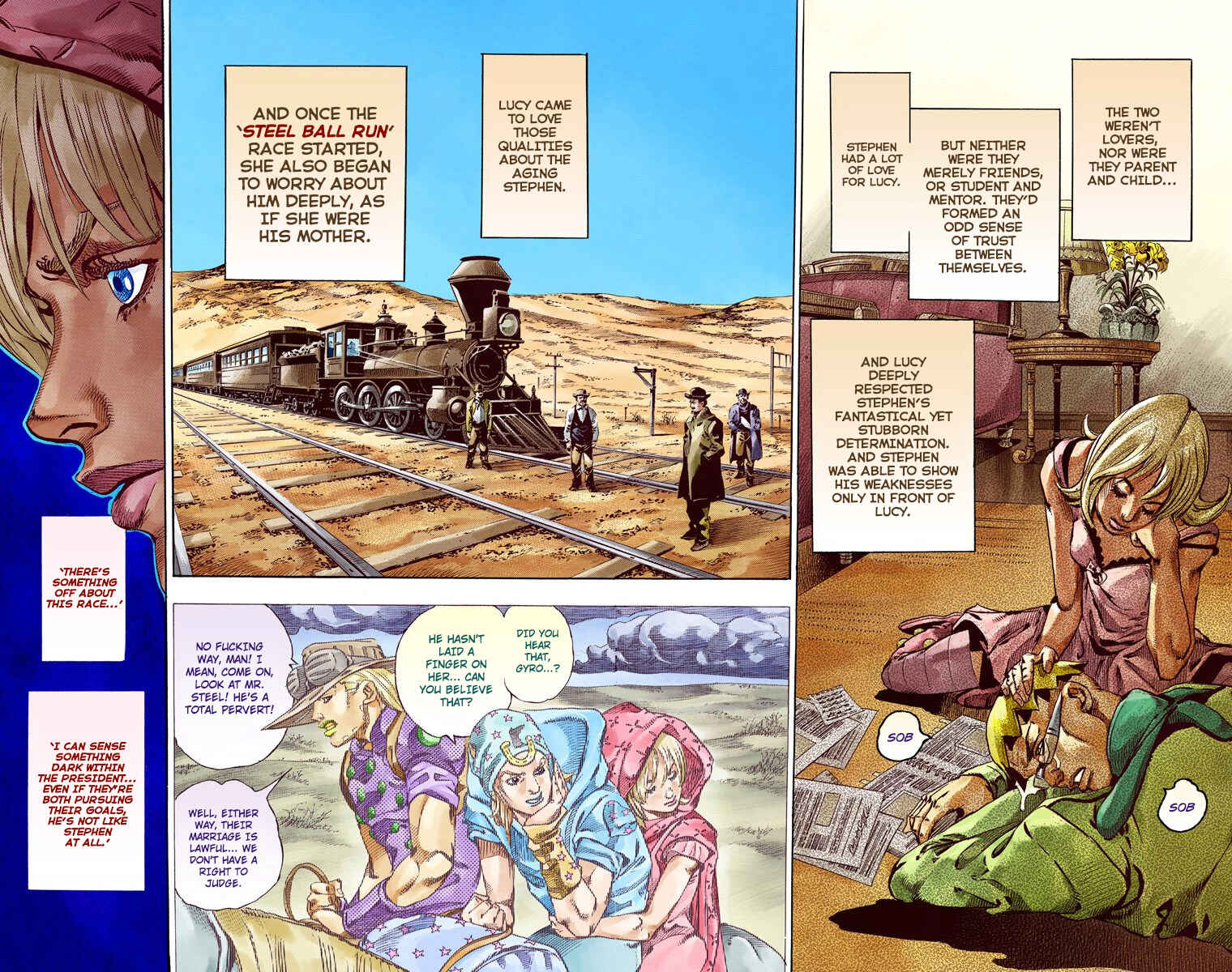 Page 11 Chapter 61 JoJos Bizarre Adventure, Part 7: Steel Ball Run (Official Colored)