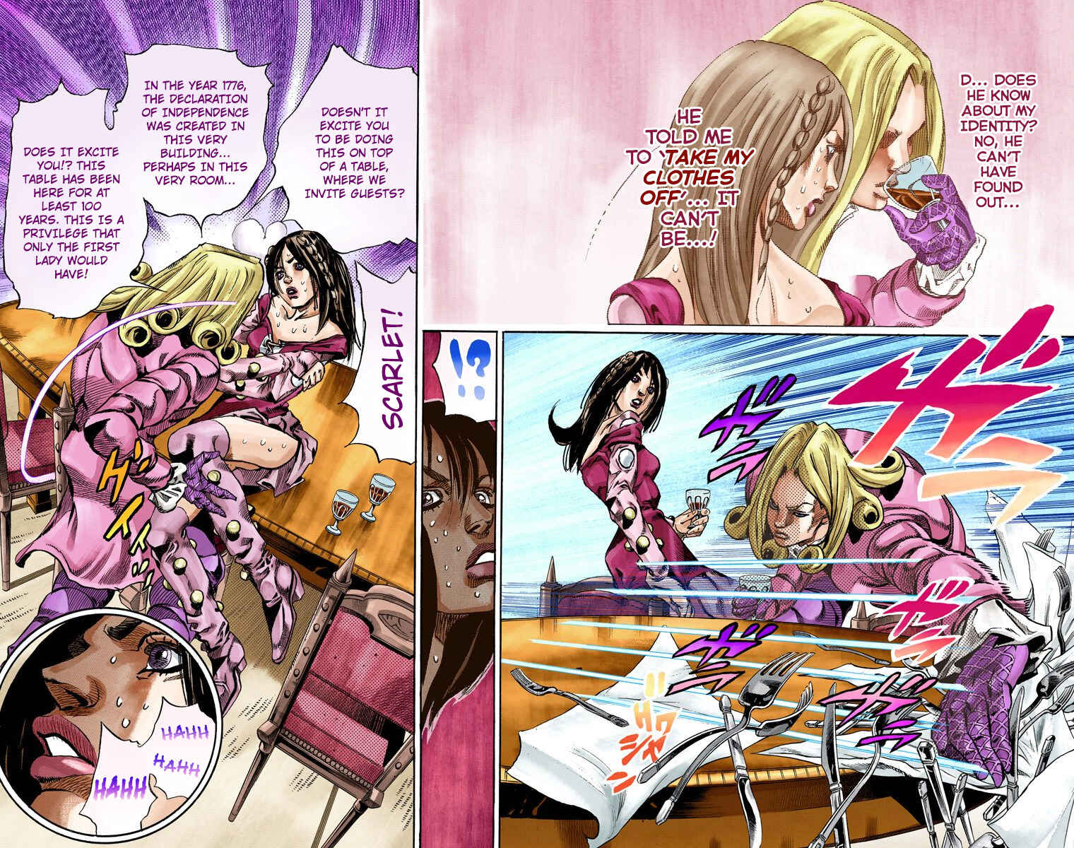 Page 32 Chapter 61 JoJos Bizarre Adventure, Part 7: Steel Ball Run (Official Colored)