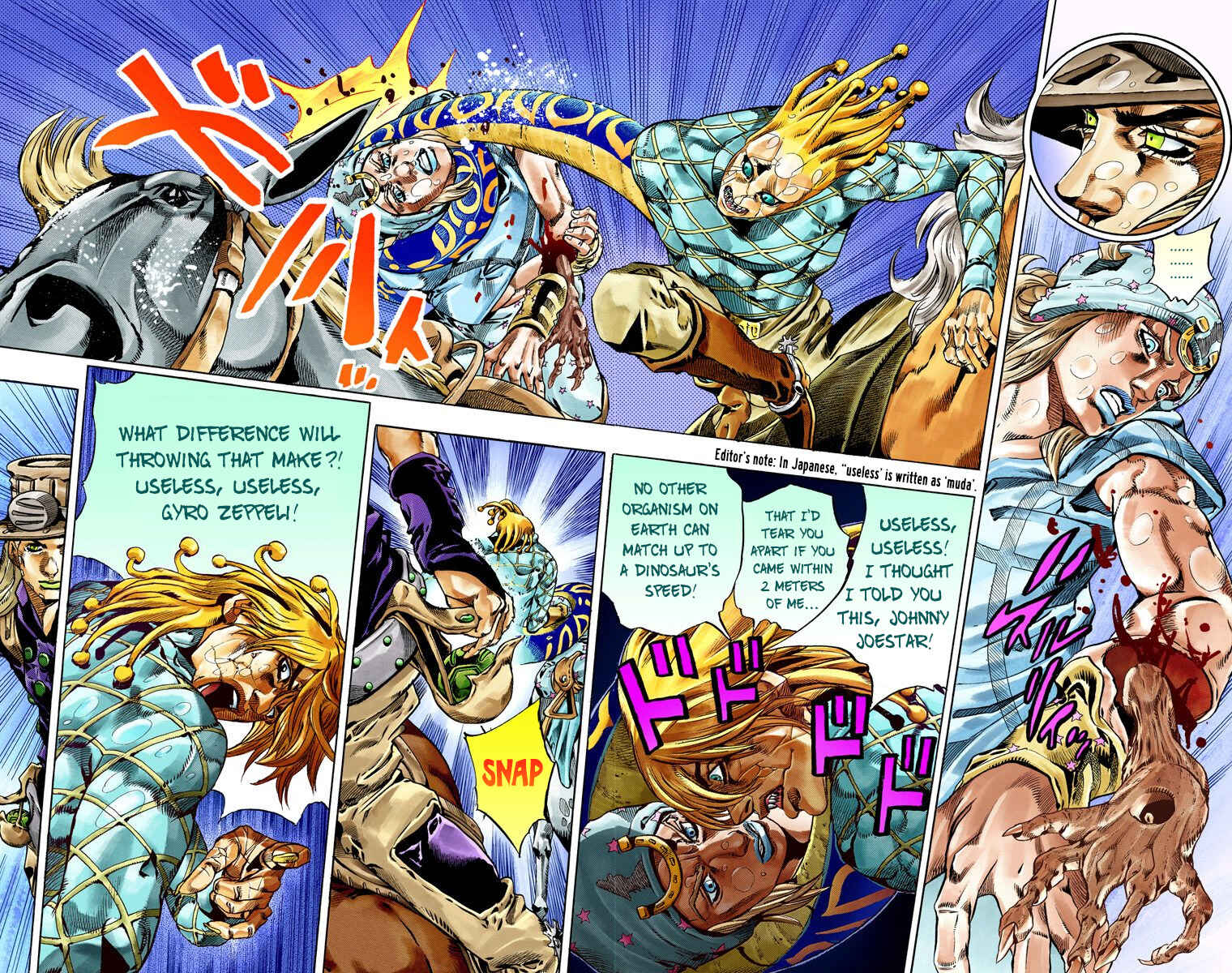 Page 10 Chapter 39 JoJos Bizarre Adventure, Part 7: Steel Ball Run (Official Colored)