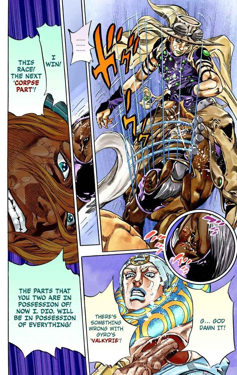 Page 11 Chapter 39 JoJos Bizarre Adventure, Part 7: Steel Ball Run (Official Colored)