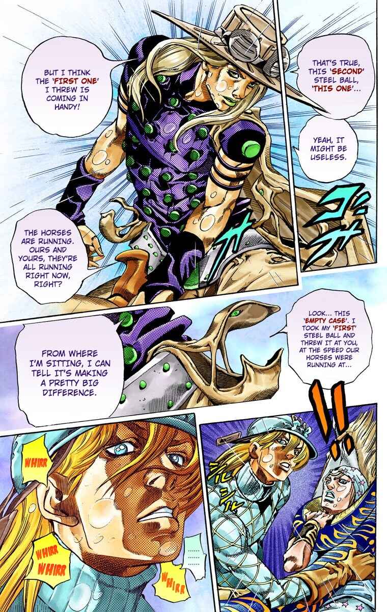 Page 12 Chapter 39 JoJos Bizarre Adventure, Part 7: Steel Ball Run (Official Colored)