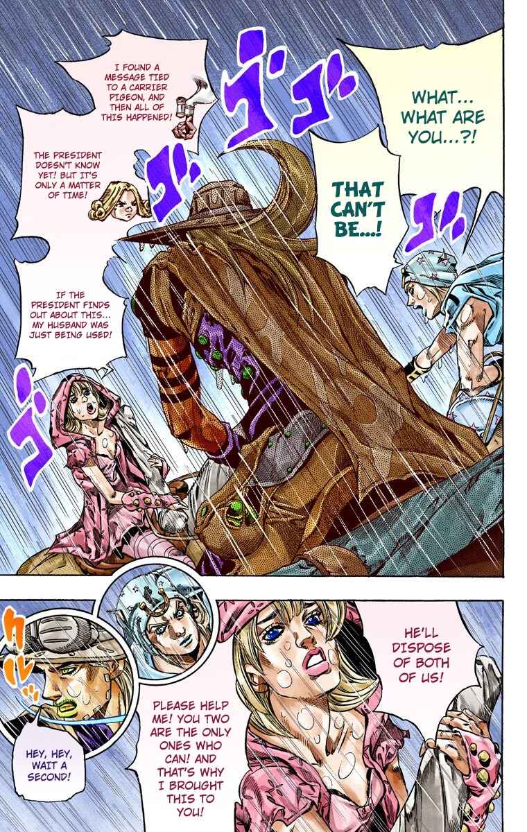 Page 25 Chapter 39 JoJos Bizarre Adventure, Part 7: Steel Ball Run (Official Colored)