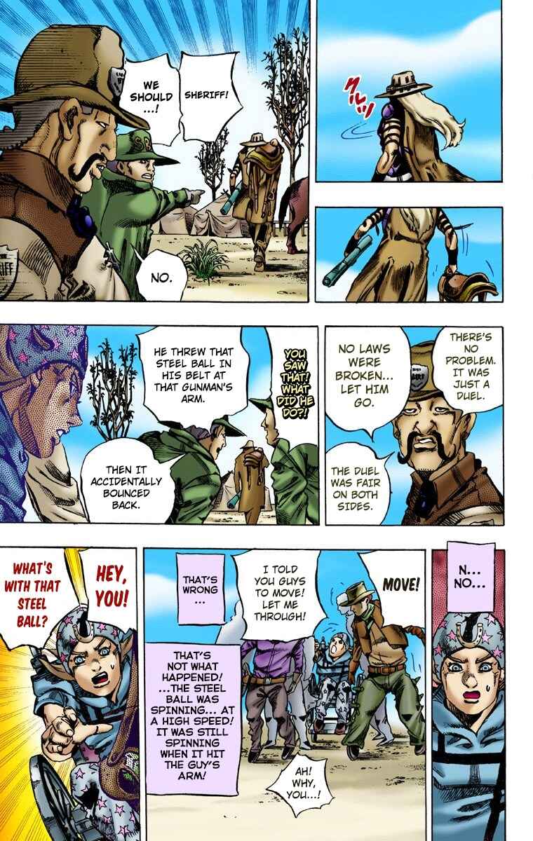 Page 26 Chapter 2 JoJos Bizarre Adventure, Part 7: Steel Ball Run (Official Colored)