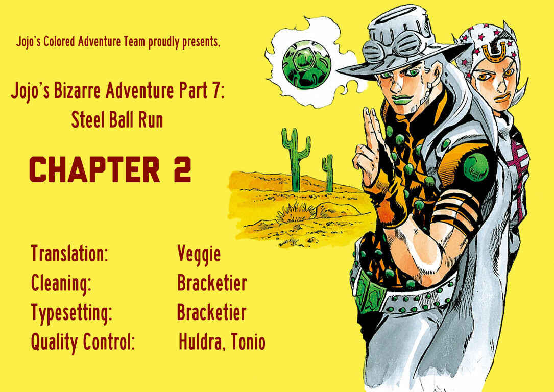 Page 29 Chapter 2 JoJos Bizarre Adventure, Part 7: Steel Ball Run (Official Colored)