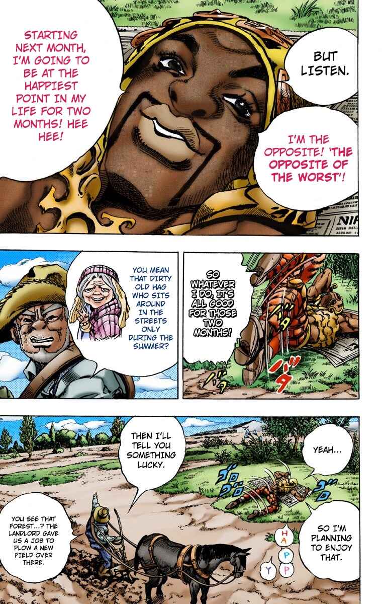 Page 5 Chapter 2 JoJos Bizarre Adventure, Part 7: Steel Ball Run (Official Colored)