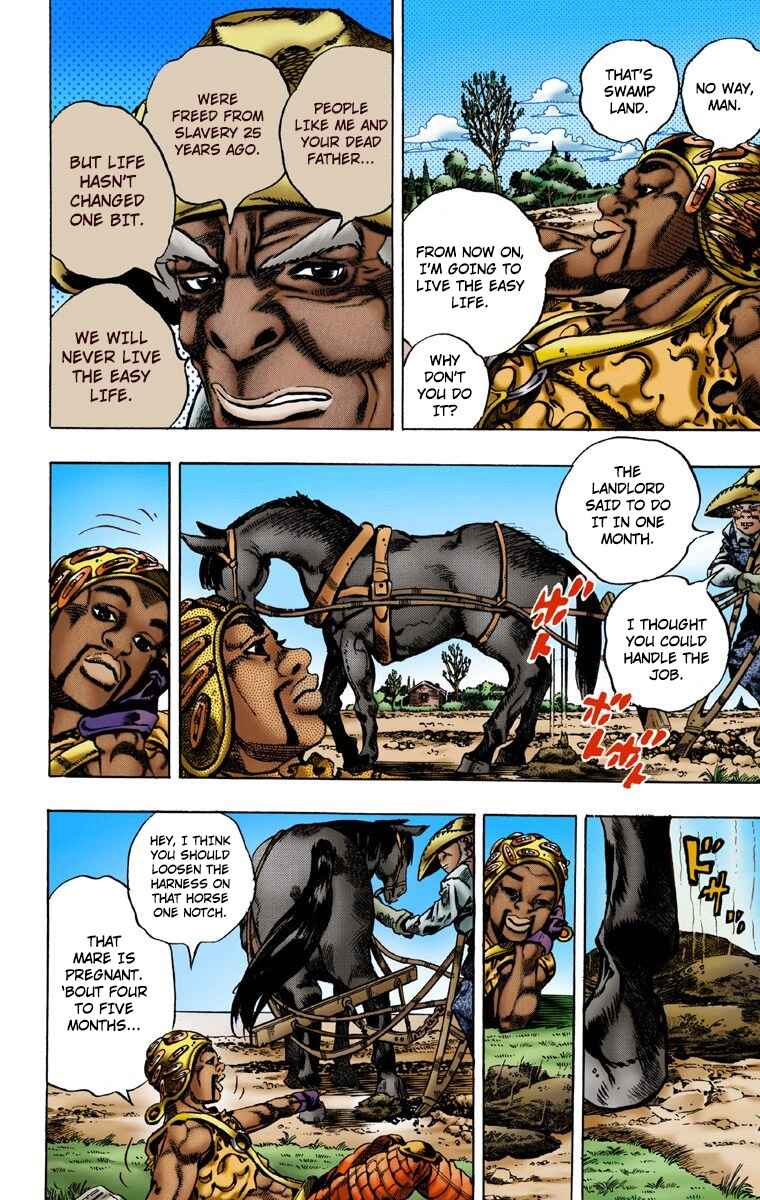 Page 6 Chapter 2 JoJos Bizarre Adventure, Part 7: Steel Ball Run (Official Colored)