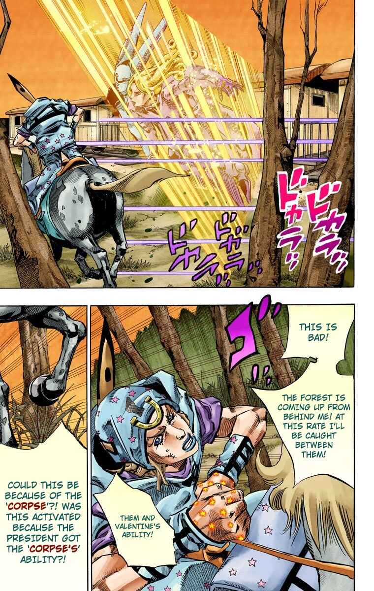 Page 13 Chapter 79 JoJos Bizarre Adventure, Part 7: Steel Ball Run (Official Colored)
