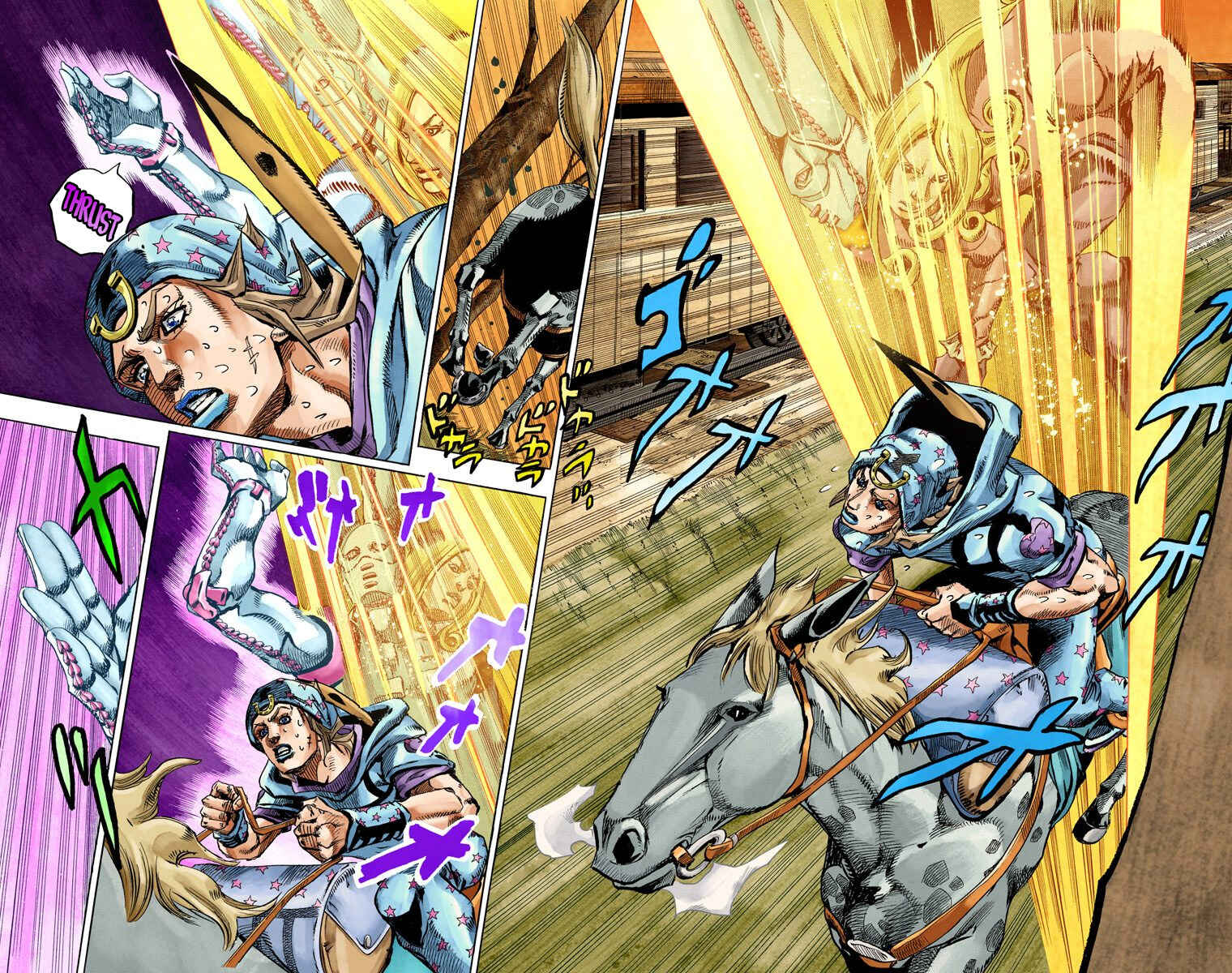 Page 14 Chapter 79 JoJos Bizarre Adventure, Part 7: Steel Ball Run (Official Colored)