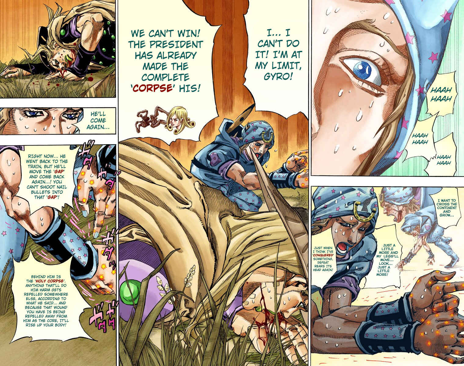 Page 29 Chapter 79 JoJos Bizarre Adventure, Part 7: Steel Ball Run (Official Colored)