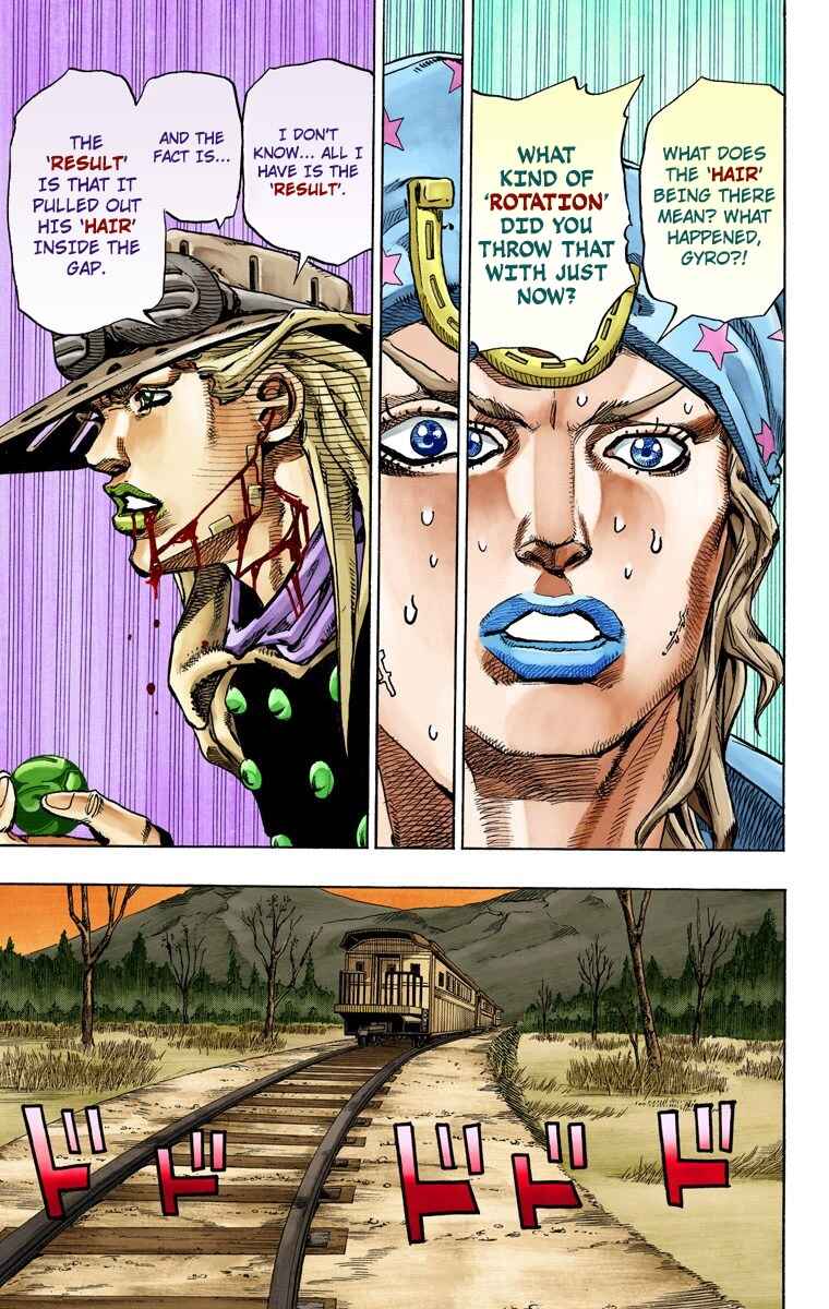Page 36 Chapter 79 JoJos Bizarre Adventure, Part 7: Steel Ball Run (Official Colored)