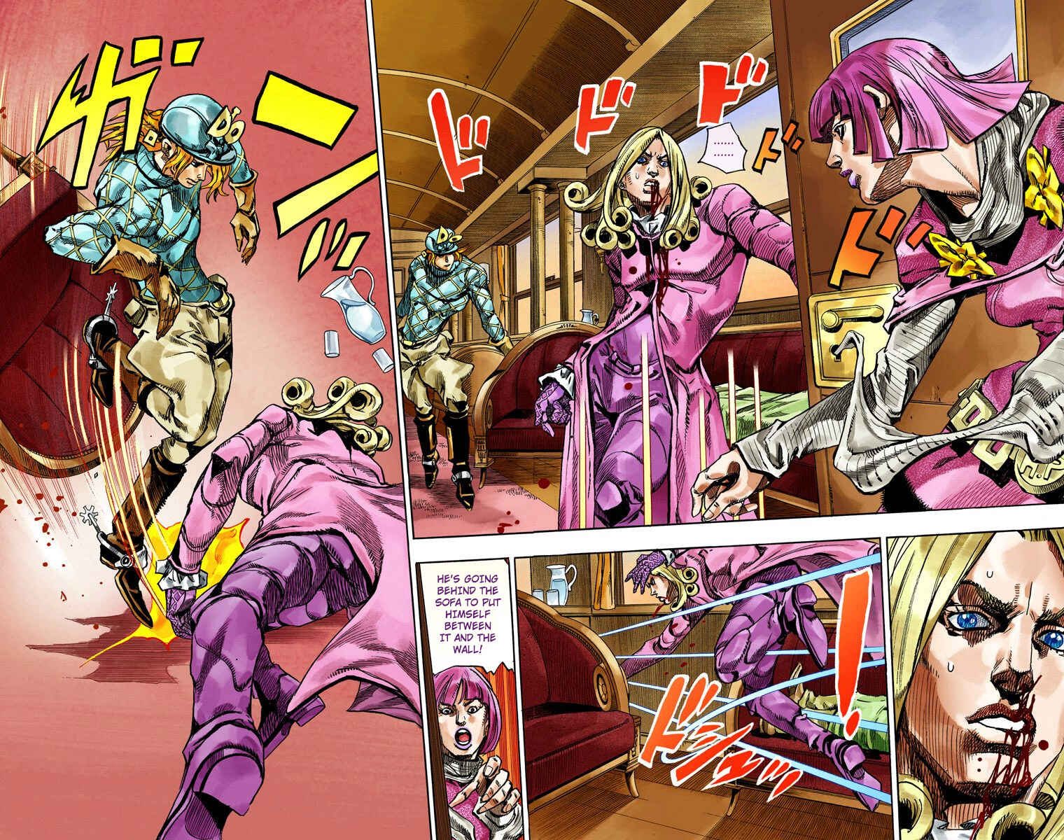 Page 15 Chapter 75 JoJos Bizarre Adventure, Part 7: Steel Ball Run (Official Colored)