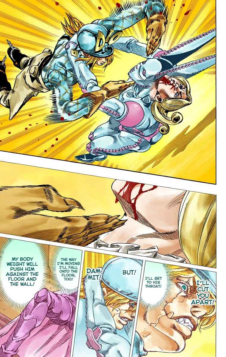 Page 17 Chapter 75 JoJos Bizarre Adventure, Part 7: Steel Ball Run (Official Colored)