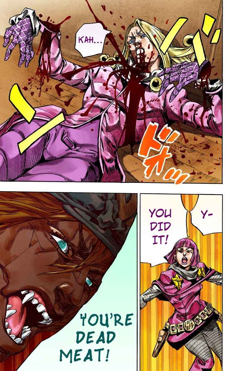 Page 21 Chapter 75 JoJos Bizarre Adventure, Part 7: Steel Ball Run (Official Colored)