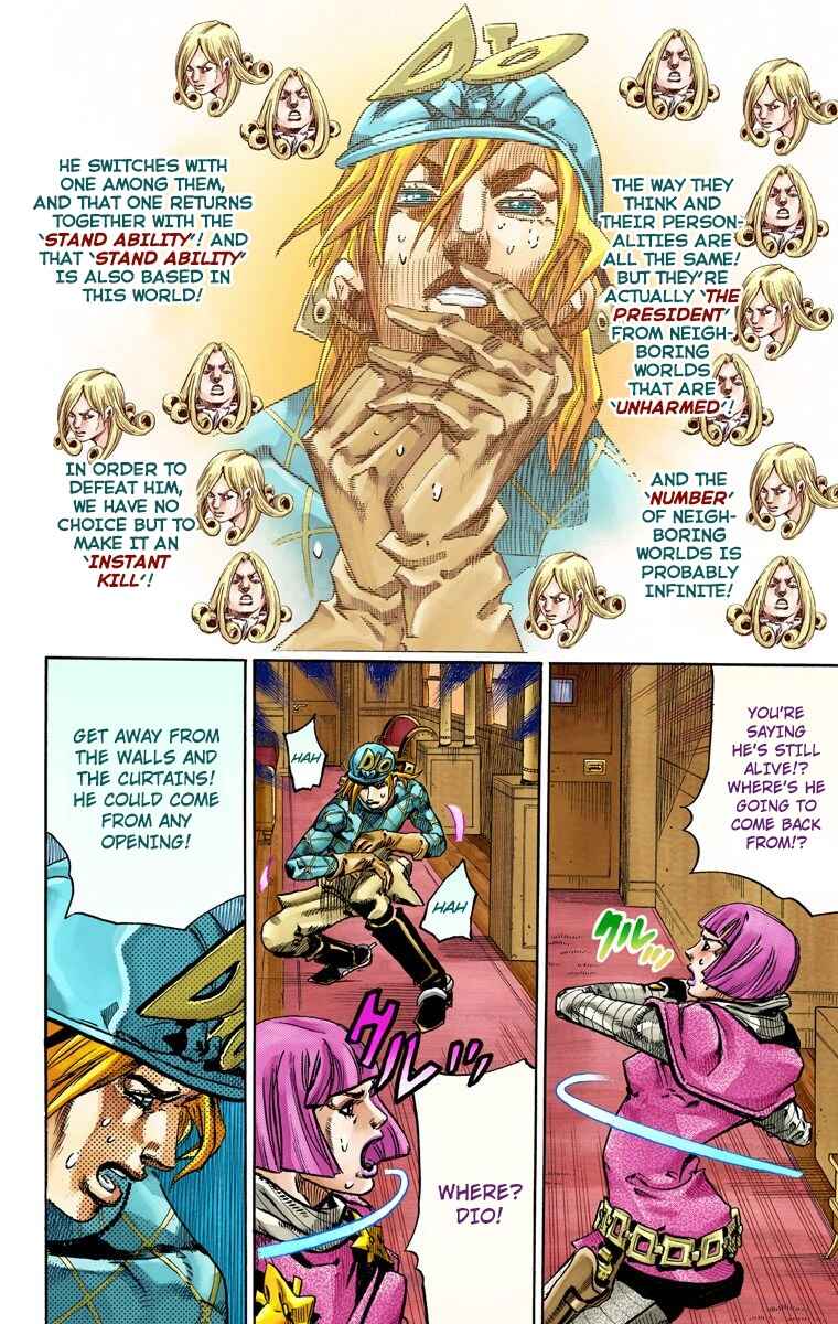 Page 25 Chapter 75 JoJos Bizarre Adventure, Part 7: Steel Ball Run (Official Colored)