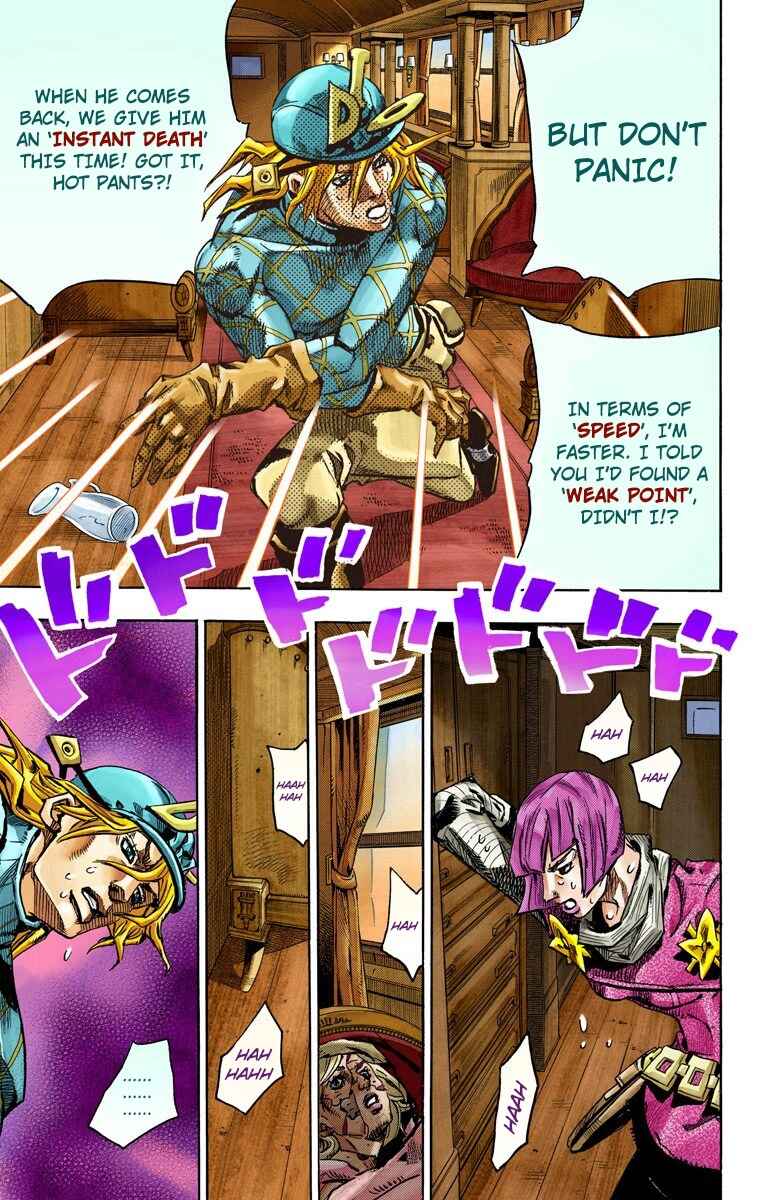 Page 26 Chapter 75 JoJos Bizarre Adventure, Part 7: Steel Ball Run (Official Colored)