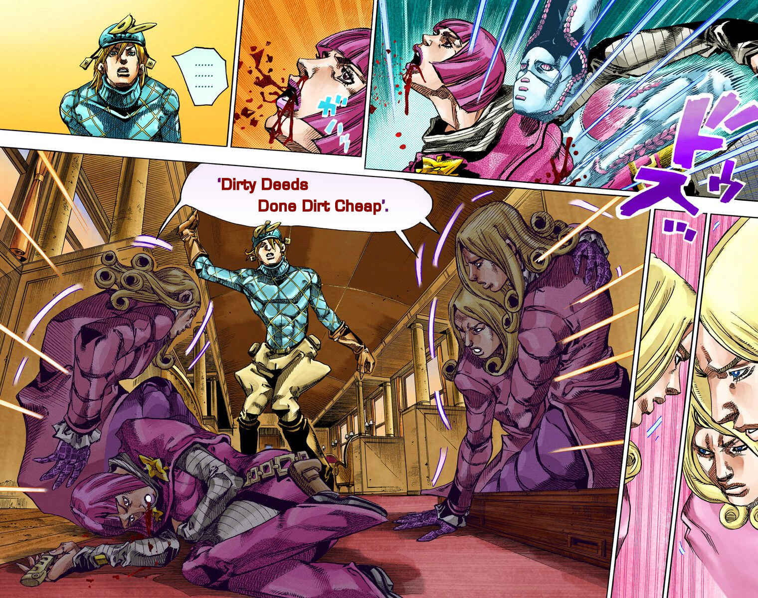 Page 28 Chapter 75 JoJos Bizarre Adventure, Part 7: Steel Ball Run (Official Colored)