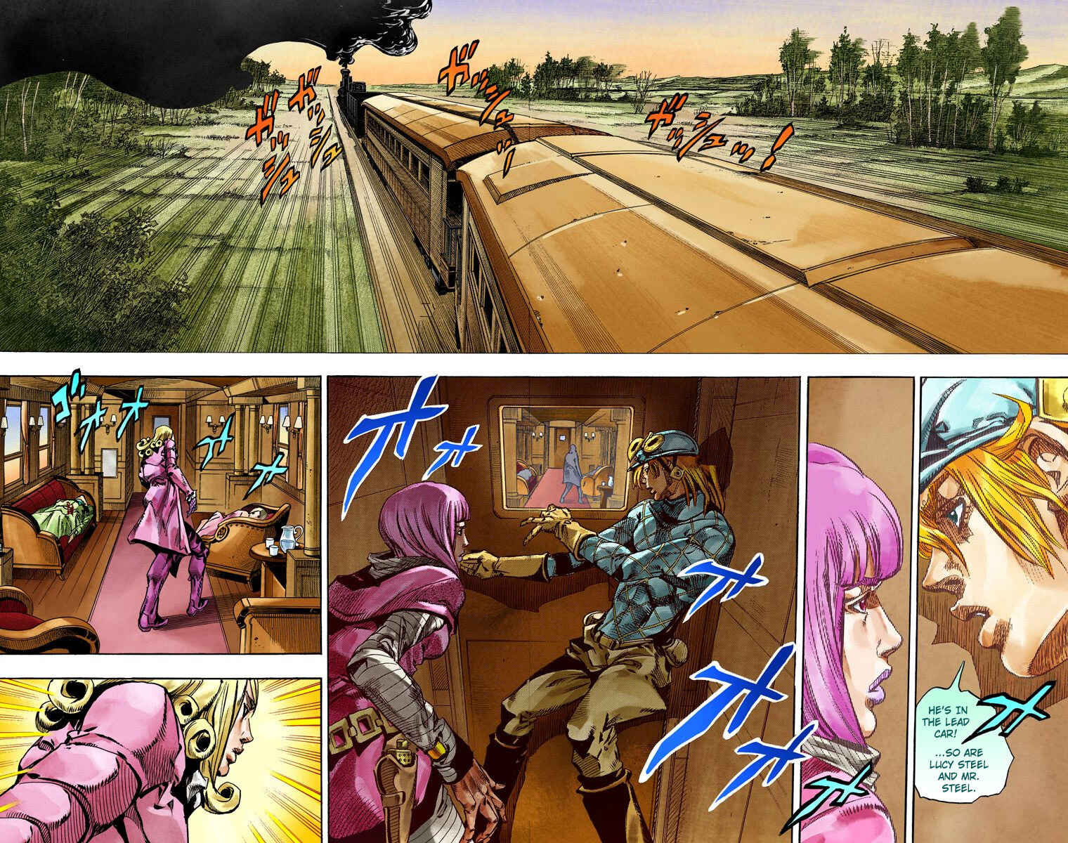 Page 3 Chapter 75 JoJos Bizarre Adventure, Part 7: Steel Ball Run (Official Colored)