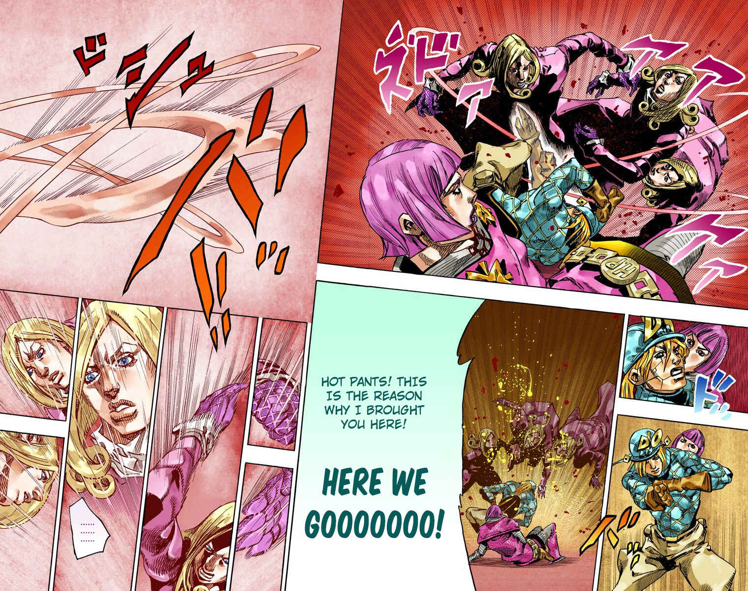 Page 32 Chapter 75 JoJos Bizarre Adventure, Part 7: Steel Ball Run (Official Colored)
