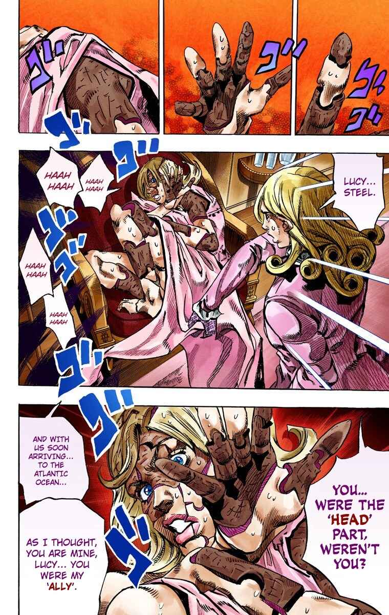Page 8 Chapter 75 JoJos Bizarre Adventure, Part 7: Steel Ball Run (Official Colored)
