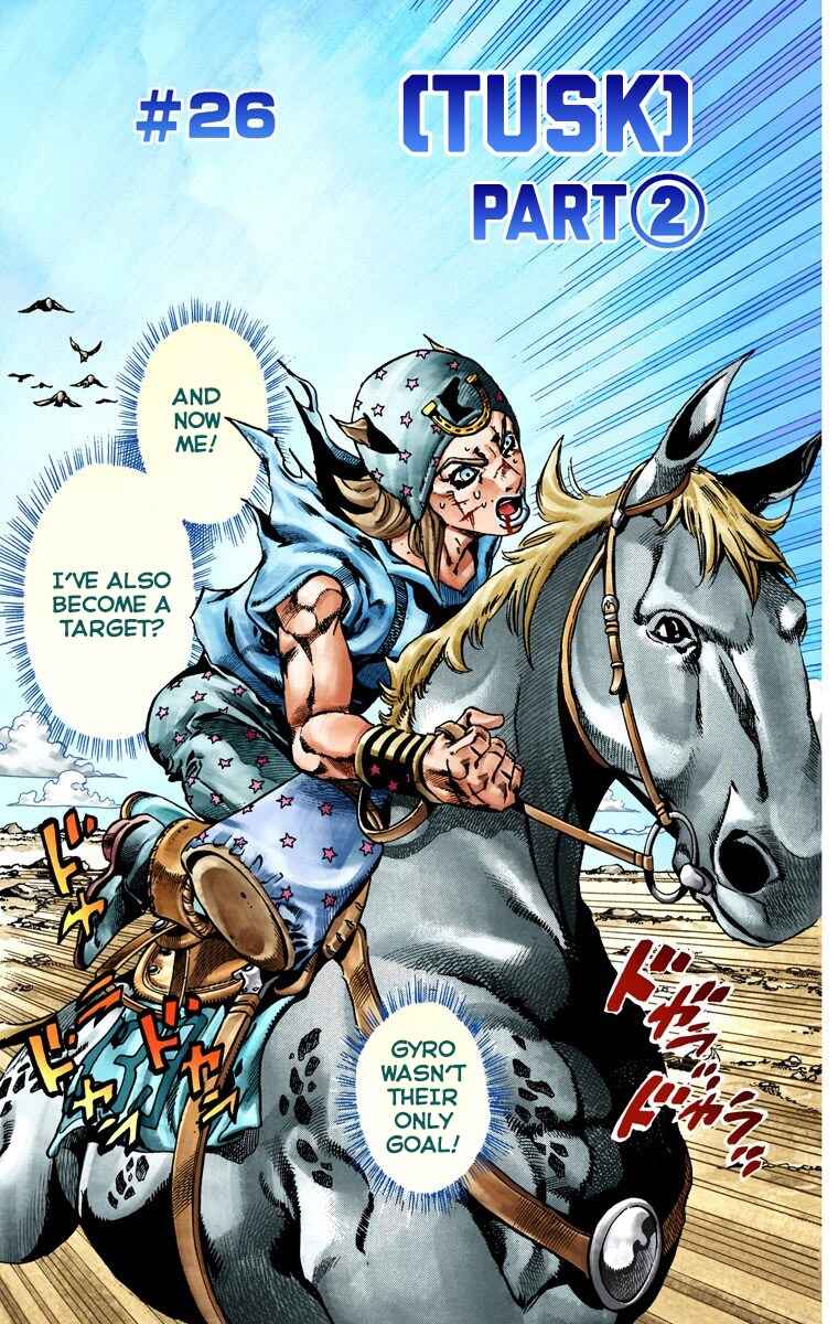 Page 2 Chapter 26 JoJos Bizarre Adventure, Part 7: Steel Ball Run (Official Colored)