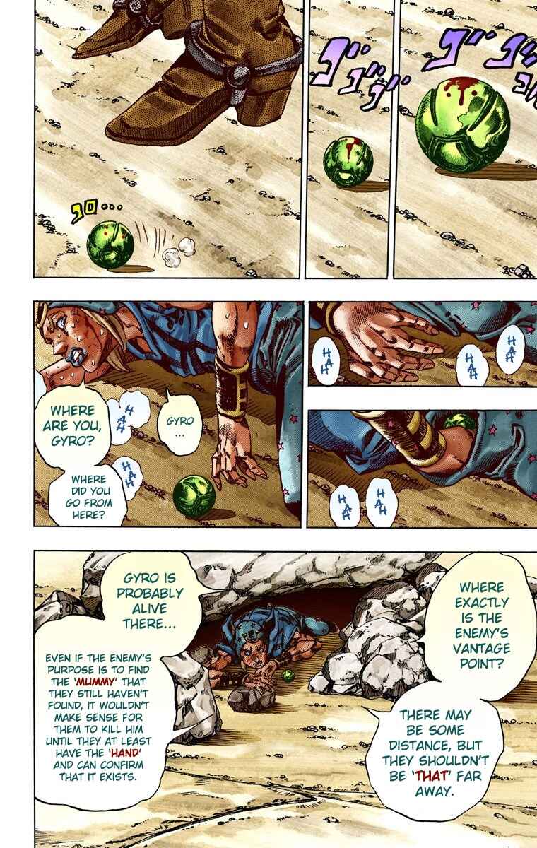 Page 25 Chapter 26 JoJos Bizarre Adventure, Part 7: Steel Ball Run (Official Colored)