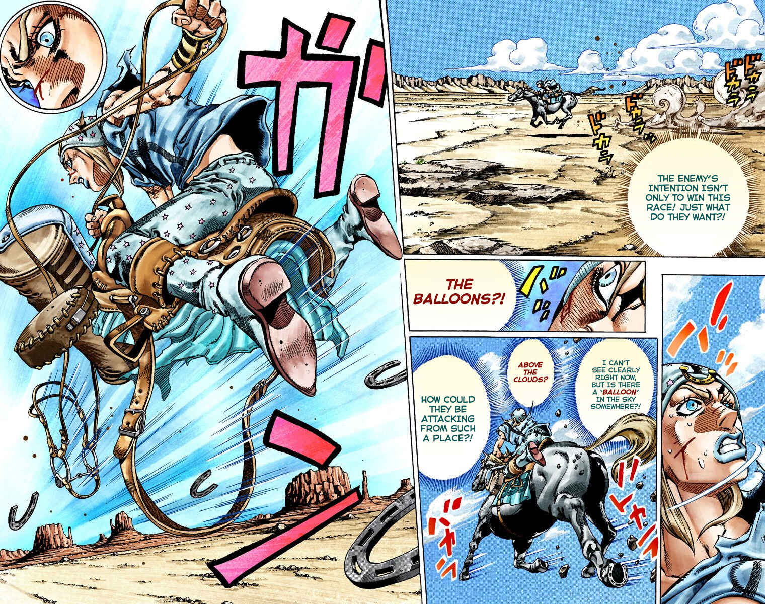 Page 3 Chapter 26 JoJos Bizarre Adventure, Part 7: Steel Ball Run (Official Colored)