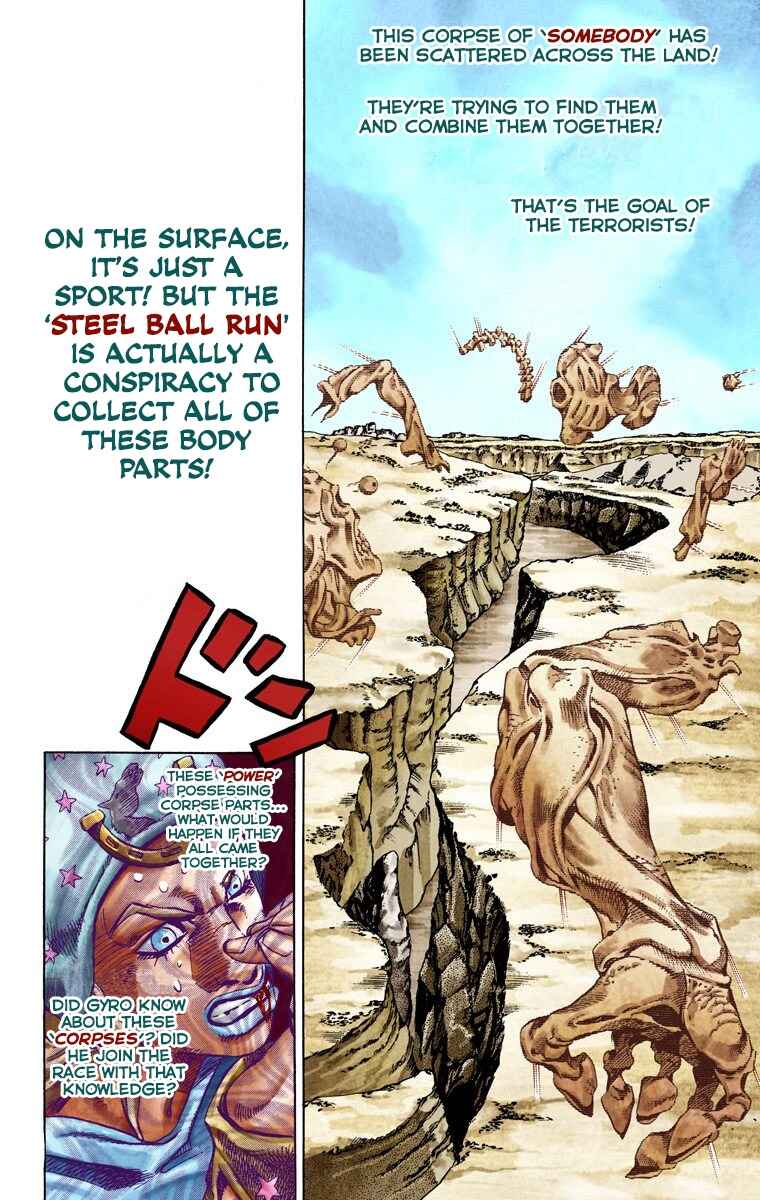 Page 44 Chapter 26 JoJos Bizarre Adventure, Part 7: Steel Ball Run (Official Colored)