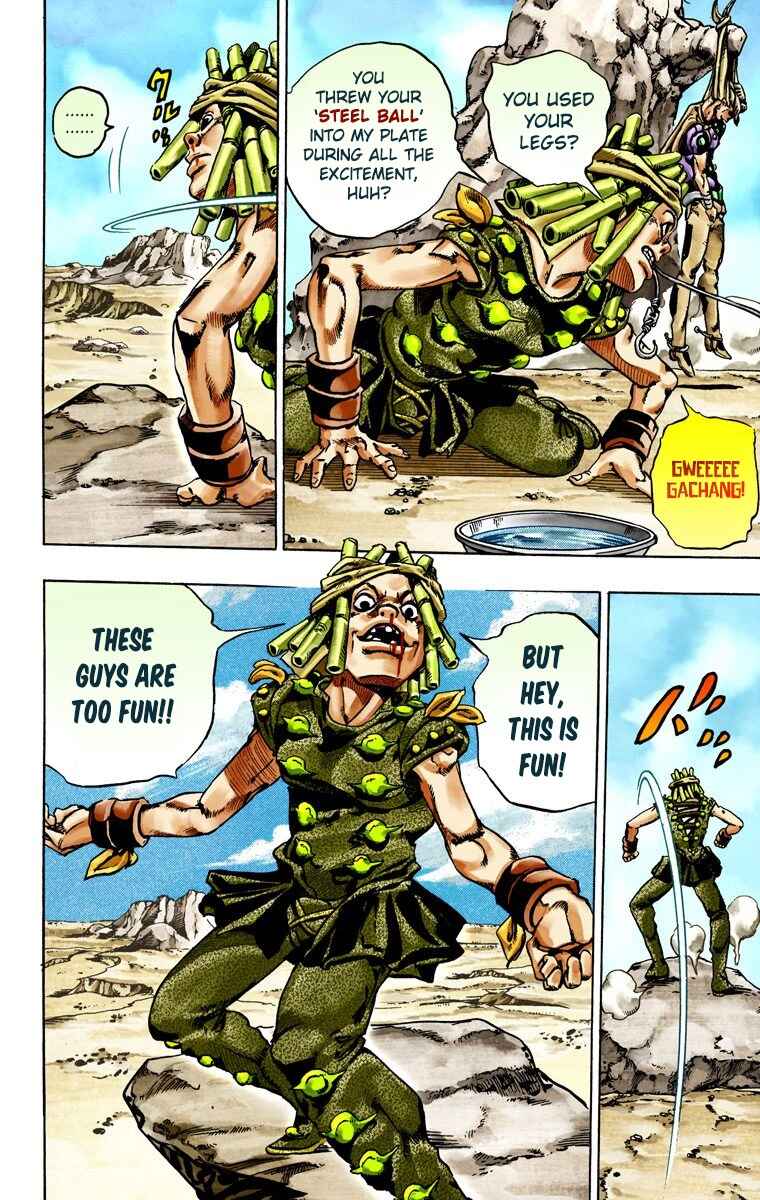 Page 50 Chapter 26 JoJos Bizarre Adventure, Part 7: Steel Ball Run (Official Colored)