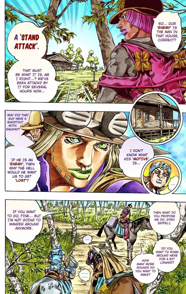 Page 10 Chapter 34 JoJos Bizarre Adventure, Part 7: Steel Ball Run (Official Colored)
