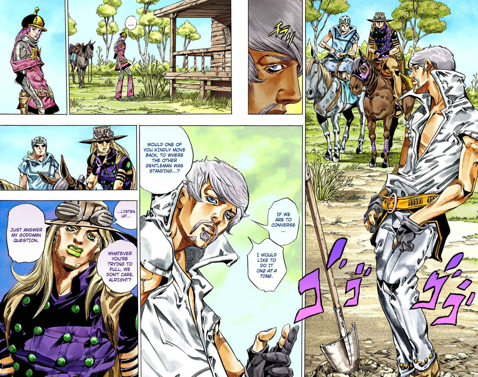 Page 21 Chapter 34 JoJos Bizarre Adventure, Part 7: Steel Ball Run (Official Colored)