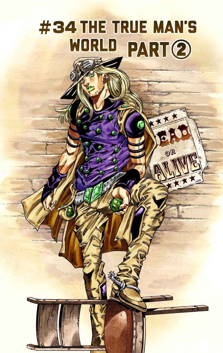 Page 3 Chapter 34 JoJos Bizarre Adventure, Part 7: Steel Ball Run (Official Colored)