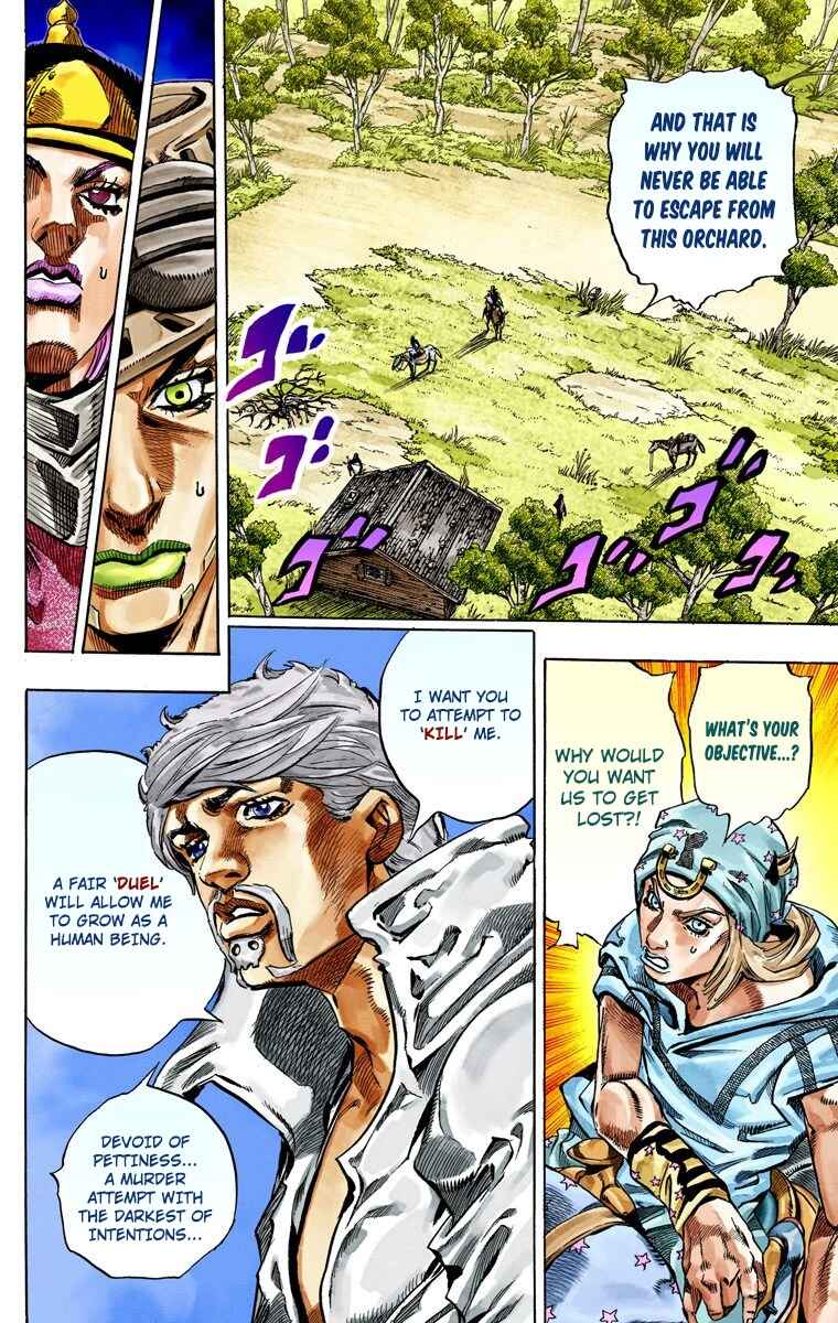 Page 31 Chapter 34 JoJos Bizarre Adventure, Part 7: Steel Ball Run (Official Colored)