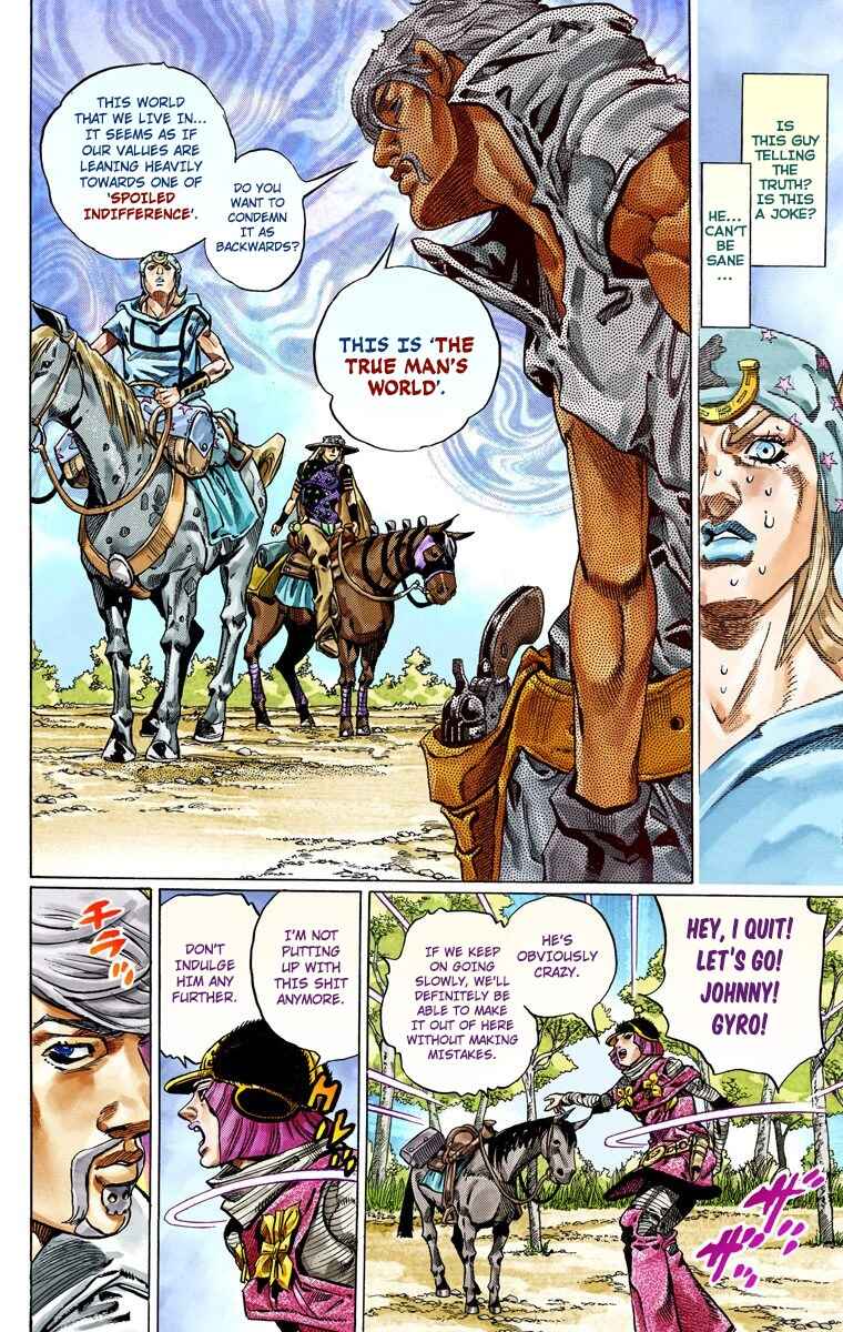 Page 33 Chapter 34 JoJos Bizarre Adventure, Part 7: Steel Ball Run (Official Colored)