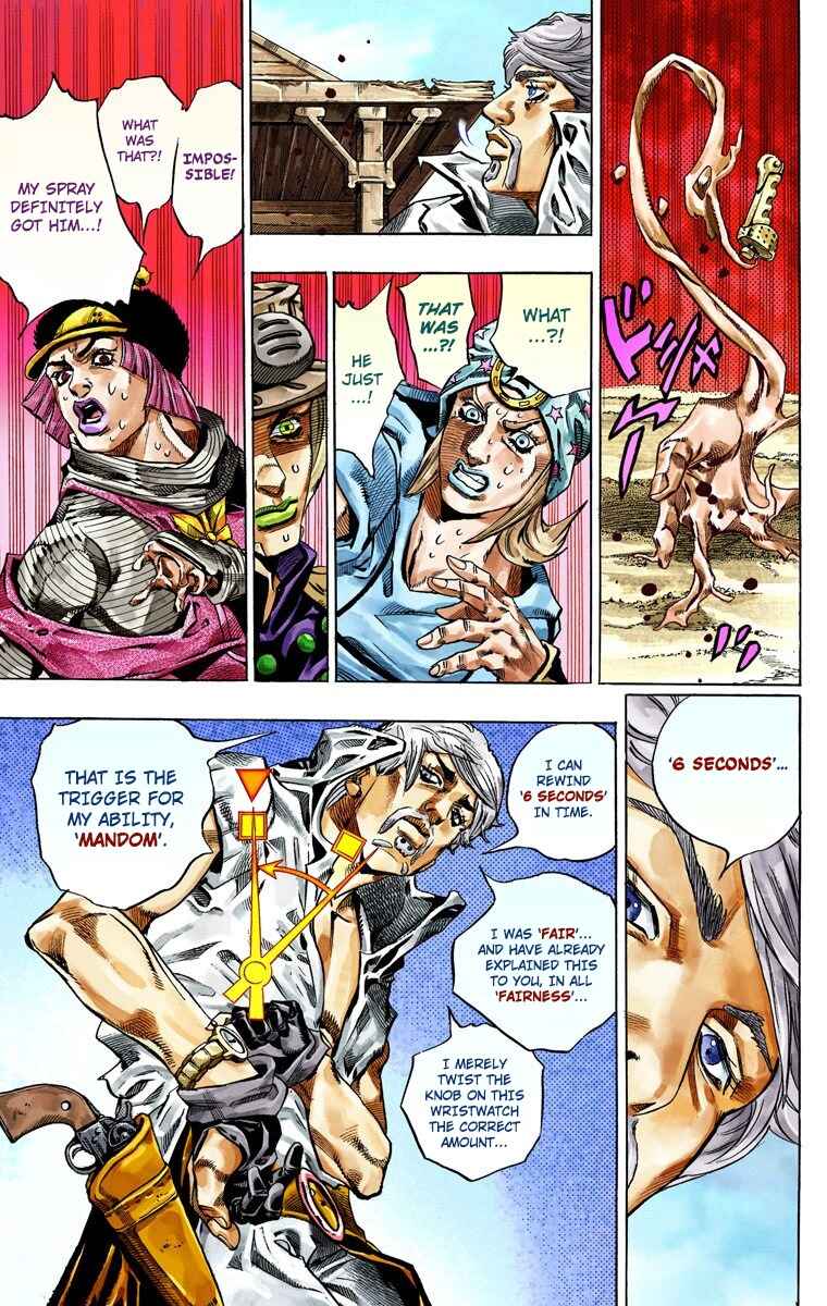 Page 40 Chapter 34 JoJos Bizarre Adventure, Part 7: Steel Ball Run (Official Colored)
