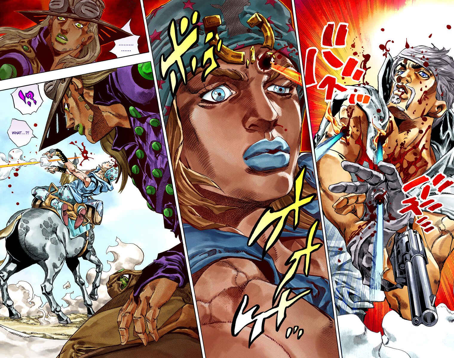 Page 44 Chapter 34 JoJos Bizarre Adventure, Part 7: Steel Ball Run (Official Colored)
