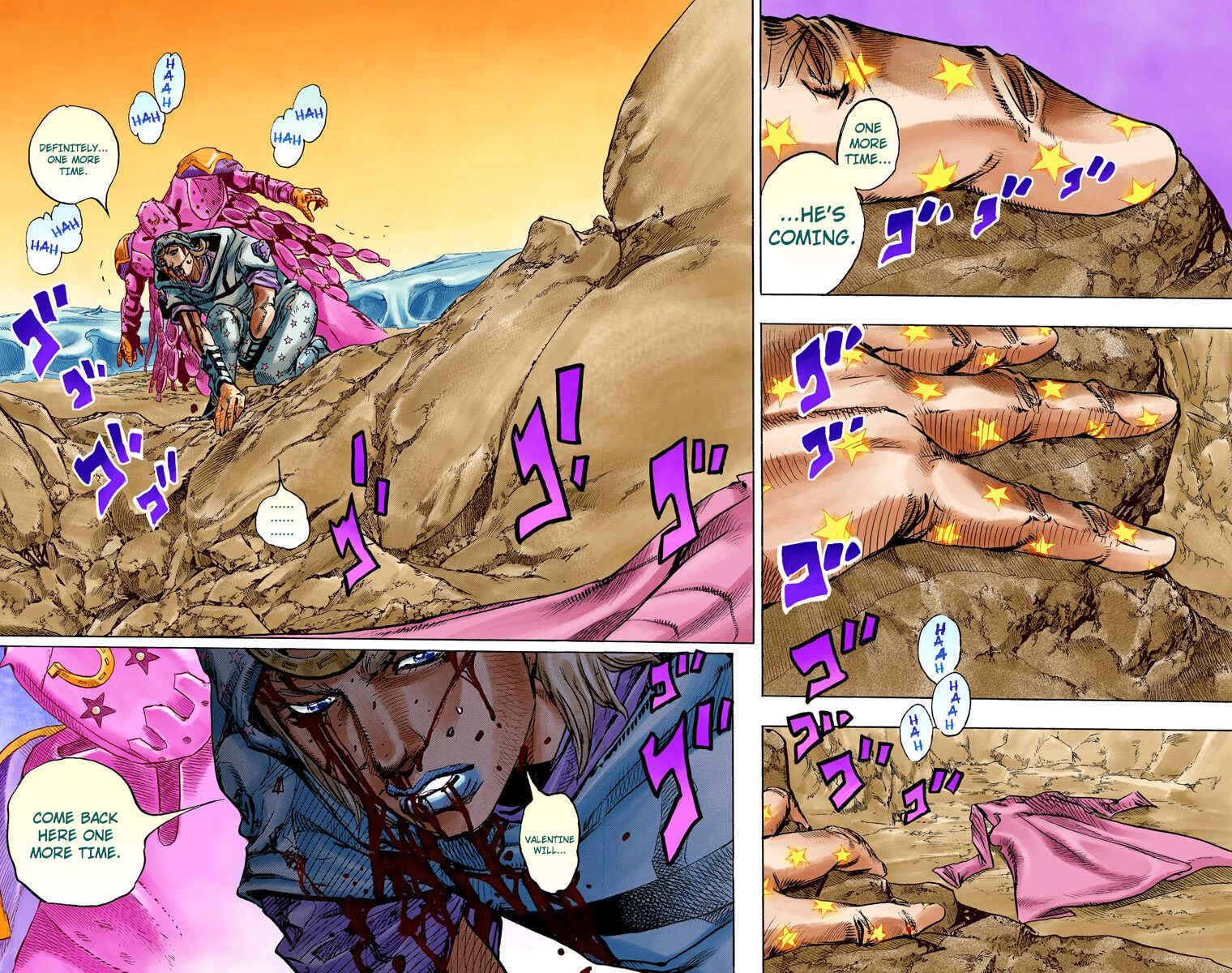 Page 3 Chapter 87 JoJos Bizarre Adventure, Part 7: Steel Ball Run (Official Colored)