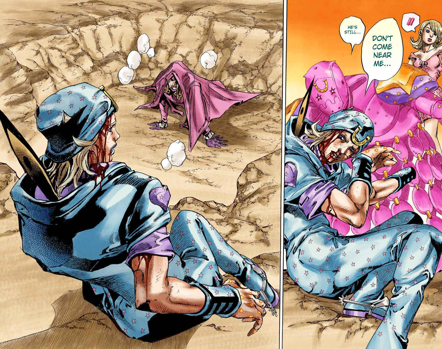 Page 34 Chapter 87 JoJos Bizarre Adventure, Part 7: Steel Ball Run (Official Colored)