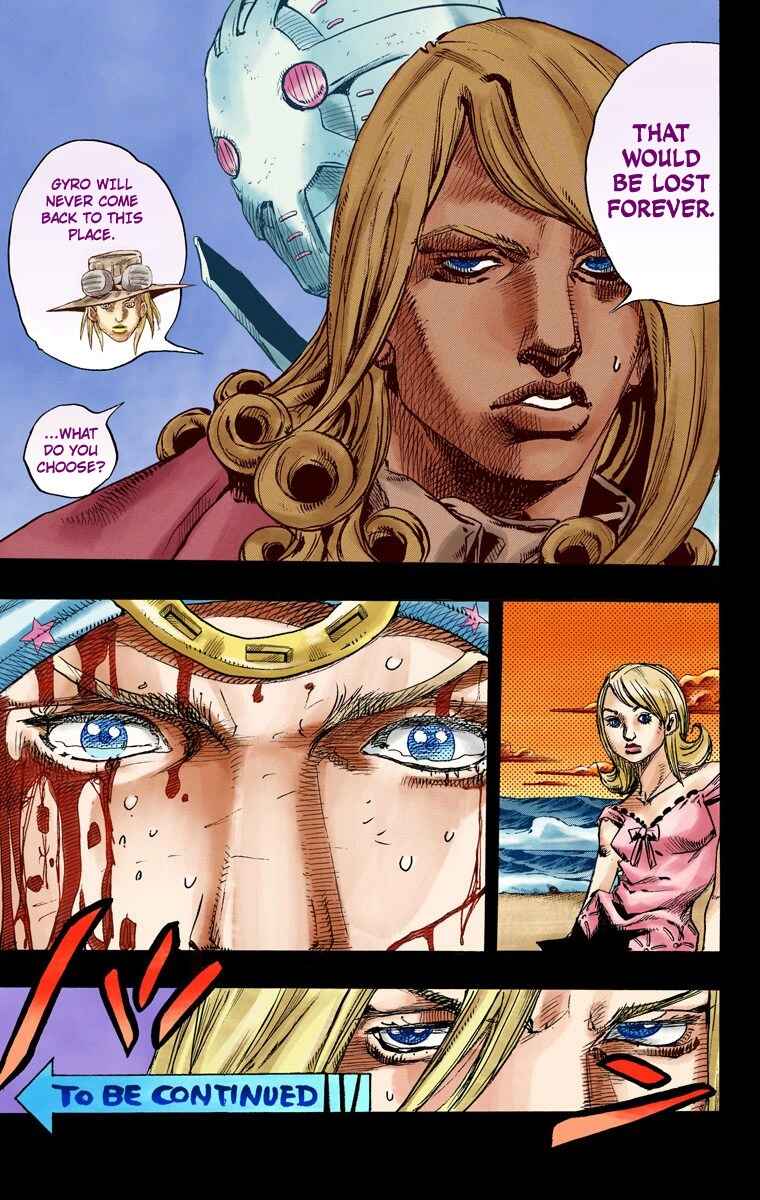 Page 38 Chapter 87 JoJos Bizarre Adventure, Part 7: Steel Ball Run (Official Colored)