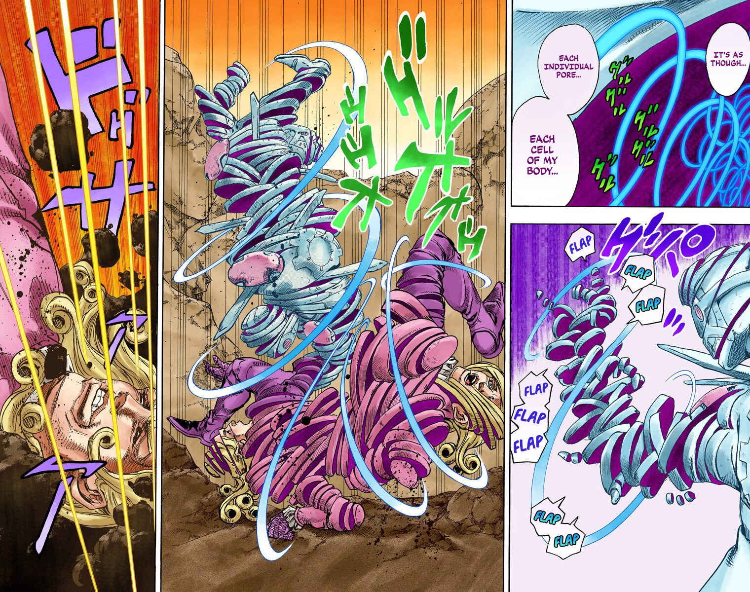 Page 8 Chapter 87 JoJos Bizarre Adventure, Part 7: Steel Ball Run (Official Colored)