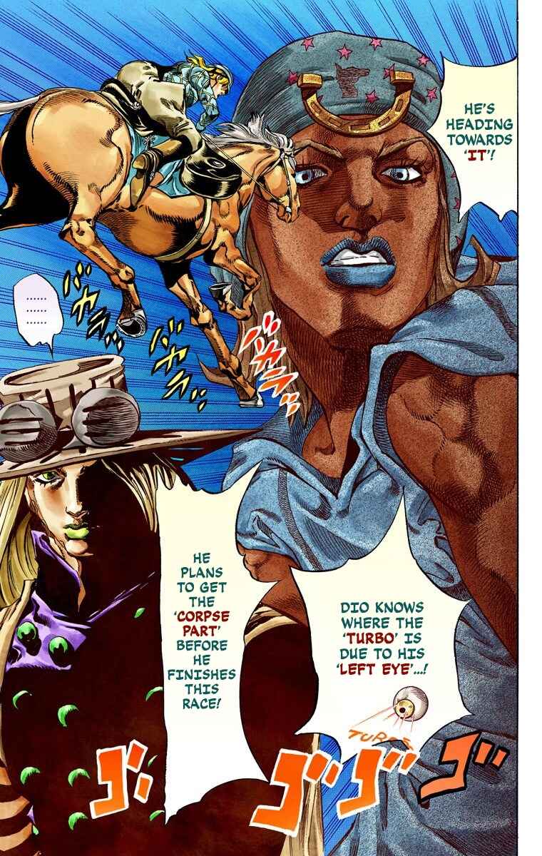 Page 16 Chapter 36 JoJos Bizarre Adventure, Part 7: Steel Ball Run (Official Colored)