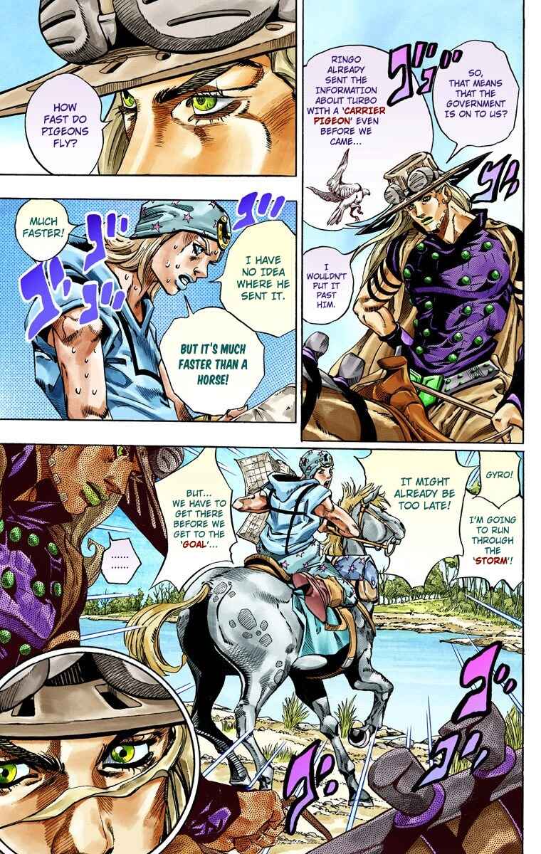 Page 18 Chapter 36 JoJos Bizarre Adventure, Part 7: Steel Ball Run (Official Colored)