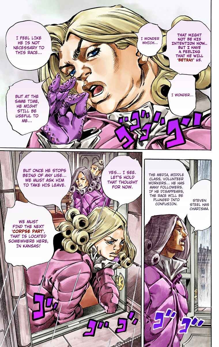 Page 22 Chapter 36 JoJos Bizarre Adventure, Part 7: Steel Ball Run (Official Colored)