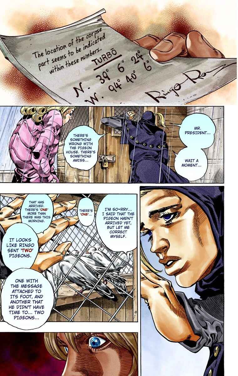 Page 40 Chapter 36 JoJos Bizarre Adventure, Part 7: Steel Ball Run (Official Colored)