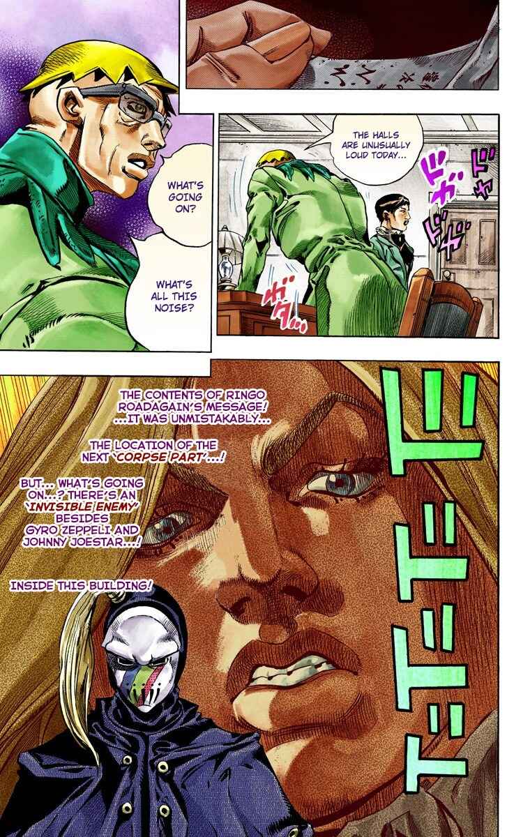 Page 57 Chapter 36 JoJos Bizarre Adventure, Part 7: Steel Ball Run (Official Colored)